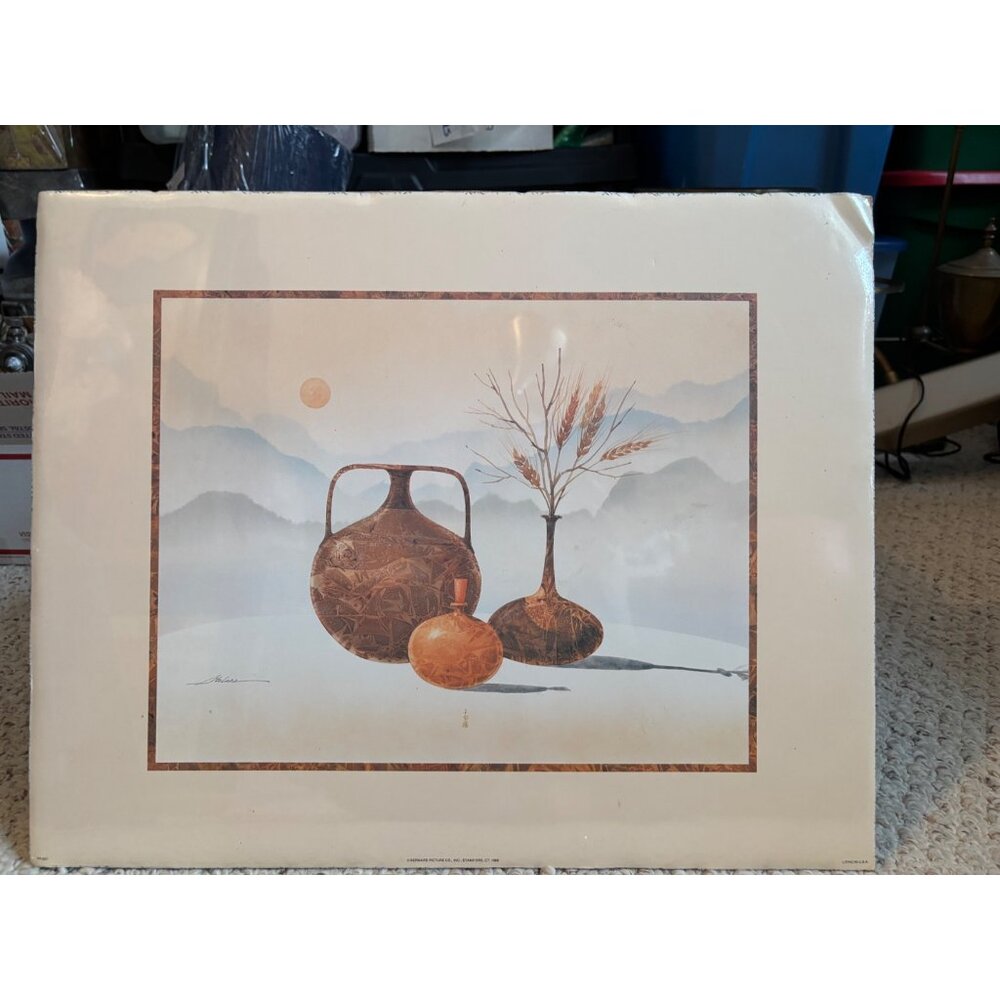Vintage 16x20 Ready to Hang or Frame Print New Southwest Pottery